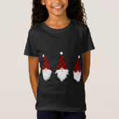 Grappige Kerst Gnomen Kerstmis Familie T-shirt (Voorkant)
