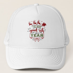 Grappige Kerst goede woordkunst  Trucker Pet
