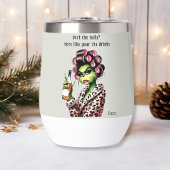 Grappige Kerst Grumpy Green Bont Vrouwen-Mom