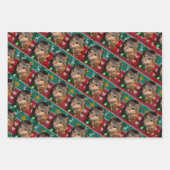 Grappige Kerst Huisdieren Gift Inpakpapier Vel (Voorkant)
