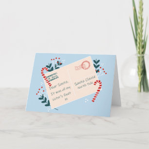 Grappige kerst Kaart voor Sister Witty humor