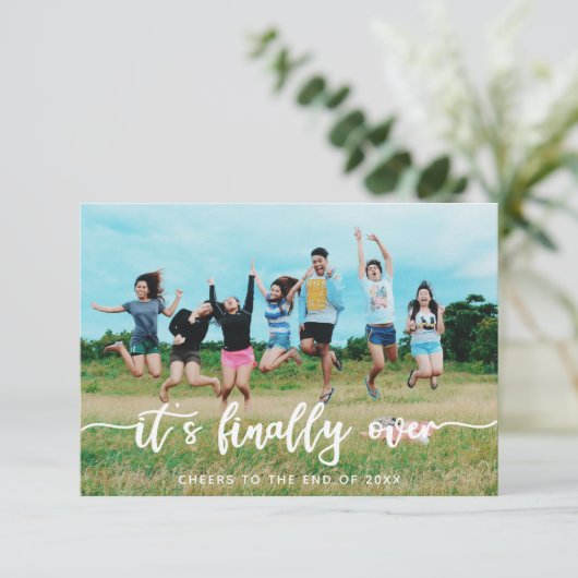 Grappige Kerst Kaarten Vakantie Kaarten Wit (Staand voorkant)