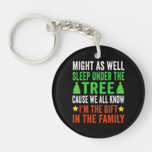 Grappige Kerst Kinderen Kerst Pyjama Meisjes Jonge Sleutelhanger