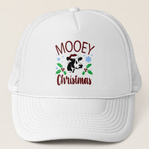 Grappige Kerst koe woordkunst Trucker Pet