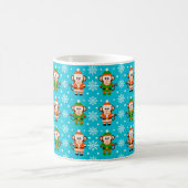 Grappige Kerst Monkey  Koffiemok (Center)