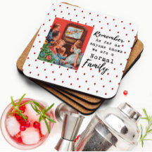Grappige Kerst Onderzetter Retro Beste Vriend Norm