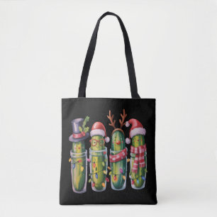 Grappige Kerst Pickle Augurken Vakantie Komkommer Draagtas