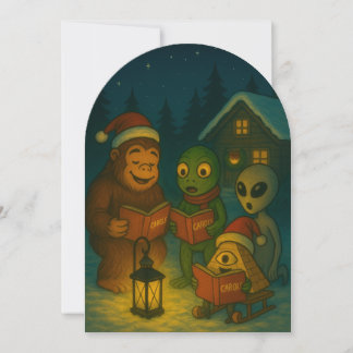 Grappige kerst samenzwering kerstkaart