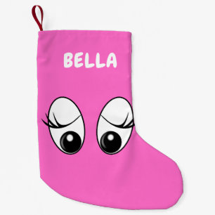 Grappige Kerst Stocking Custom Naam en Kleur Kleine Kerstsok