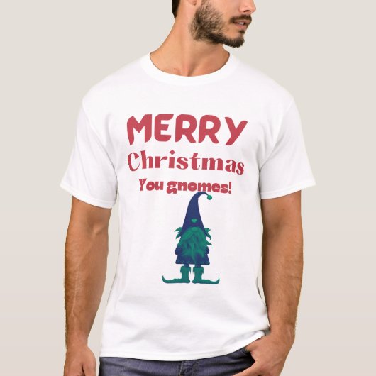 grappige kerst t-shirt (Voorkant)