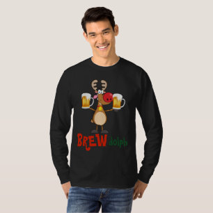 Grappige Kerst T-shirt voor bierliefhebbers- Wordt