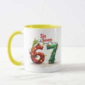 Grappige Kerst Verjaardagsmok Mok (Links)