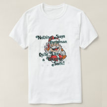 Grappige kerst zegt niets