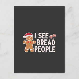 Grappige Kerstbakvakantiedagen met peperkoek Feestdagenkaart