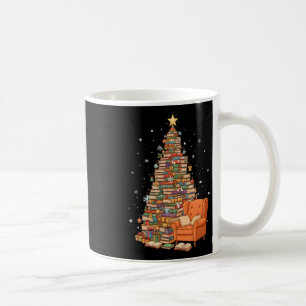 Grappige Kerstboeken Boom Boekliefhebber Docent Bi Koffiemok