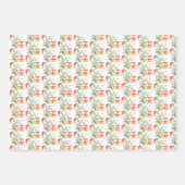 Grappige Kerstcactus Covid 2020 Inpakpapier Vel (Voorkant)