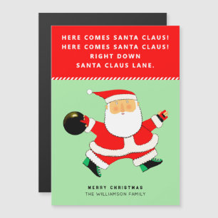 Grappige kerstcadeaukaartmagneten