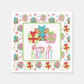 Grappige kerstcadeaus servet (Voorkant)