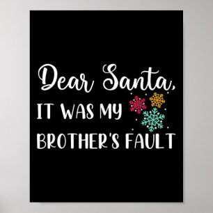 Grappige Kerstcitaten Beste Kerstman Het Was Mijn Poster