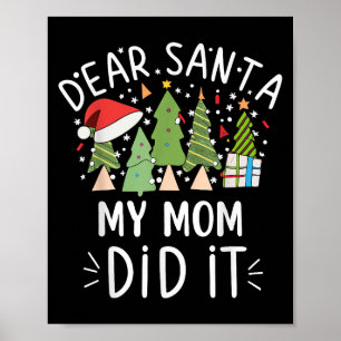 Grappige Kerstcitaten Uitspraken Beste Kerstman Mi Poster