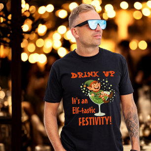 Grappige Kerstfeest Tri-Blend Shirt