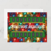 Grappige kerstherinneringen Pun Feestdagenkaart (Voorkant / Achterkant)