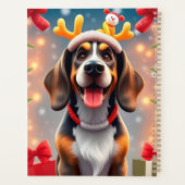 🎁Grappige Kersthonden Planner Kerstcadeau ✨ (Achterkant)