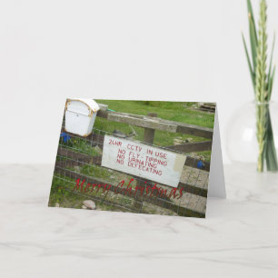 Grappige Kerstkaart Feestdagen Kaart