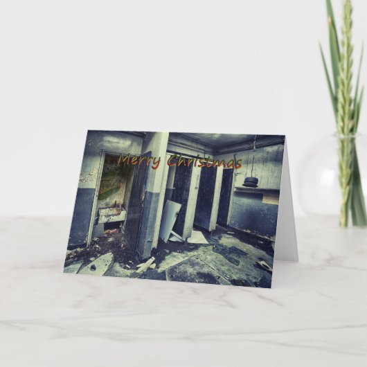 Grappige Kerstkaart Feestdagen Kaart (Voorkant)