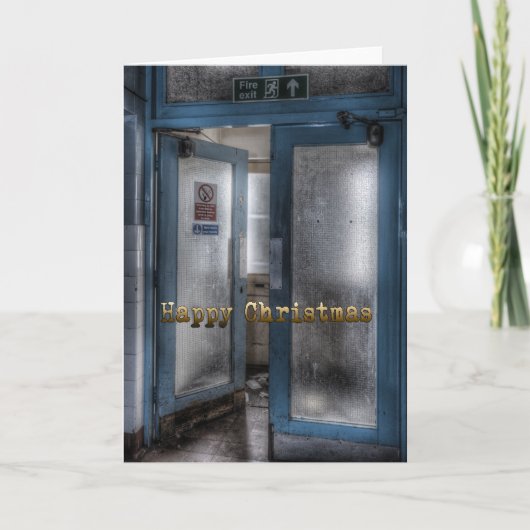 Grappige Kerstkaart Feestdagen Kaart (Voorkant)