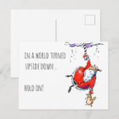 Grappige Kerstkaart Feestdagenkaart (Voorkant / Achterkant)