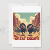 Grappige Kerstkaart - "Kerstman Verdediging" is no (Achterkant)