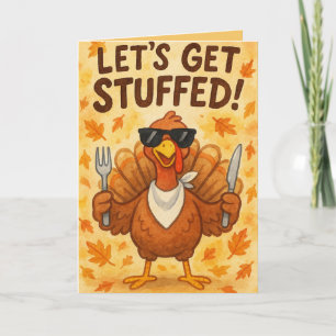 Grappige Kerstkaart voor Thanksgiving – Hilarische Kaart