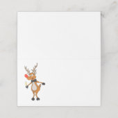 Grappige kerstkaarten (Buitenkant ongevouwen)