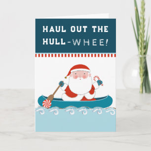Grappige kerstkaarten feestdagen kaart