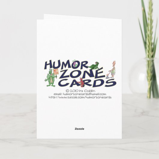 Grappige Kerstkaarten: Weet het wanneer u wakker Feestdagen Kaart (Achterkant)