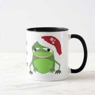 Grappige Kerstkikker met Spreuk Mok