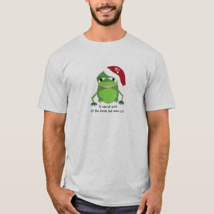 Grappige Kerstkikker Met Spreuk T-shirt