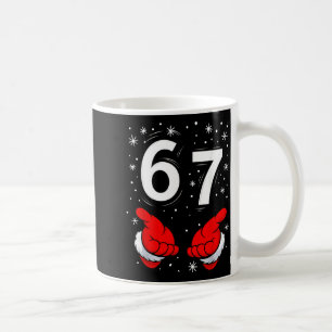 Grappige Kerstman 6 7 Meme Zes Zeven Kerstmis 67 I Koffiemok