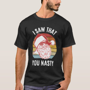 Grappige kerstman die ik je vervelend zag t-shirt