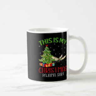 Grappige kerstman Dit is mijn libel kerstkaart Koffiemok
