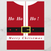 Grappige Kerstman Flyers (Voorkant)