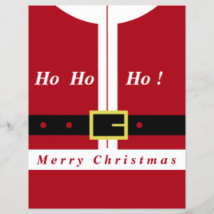 Grappige Kerstman Flyers
