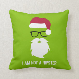 GRAPPIGE KERSTMAN - IK BEN GEEN HIPSTER KUSSEN