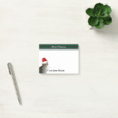 Grappige Kerstman kat Post-it® Notes (Kantoor)