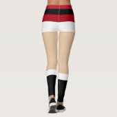 Grappige Kerstman Leggings (Achterkant)