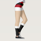 Grappige Kerstman Leggings (Rechts)