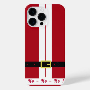 Grappige Kerstman Ontwerp Kerst iPhone Hoesjes 14 Pro Max Hoesje