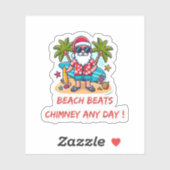 GRAPPIGE KERSTMAN STICKER (Vel)