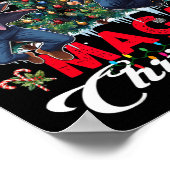 Grappige Kerstman Trump, heb jezelf een vrolijk ke Poster (Hoek)